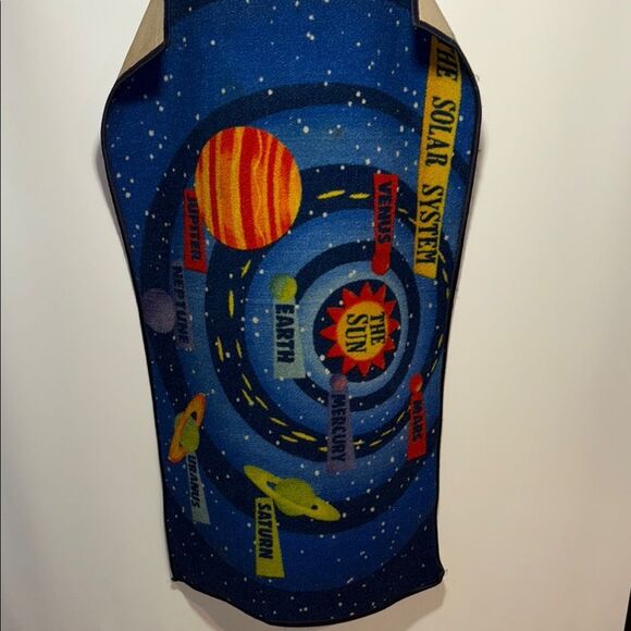 Solar System rectangular area rug. - Picture 2 of 5